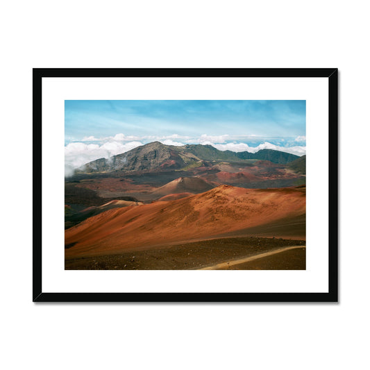 Haleakala Mountains Framed & Mounted Print