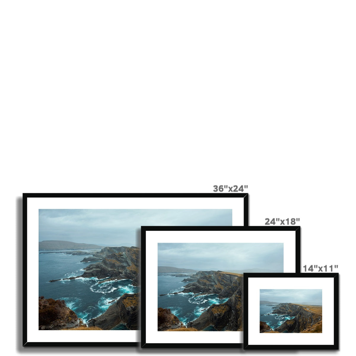 Cliffs of Moher Framed & Mounted Print