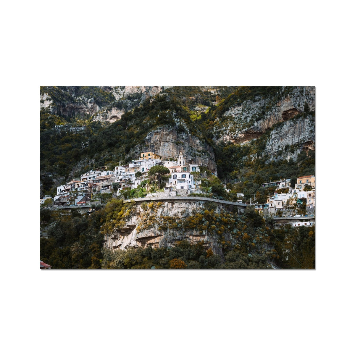 Positano Cliffs Fine Art Print