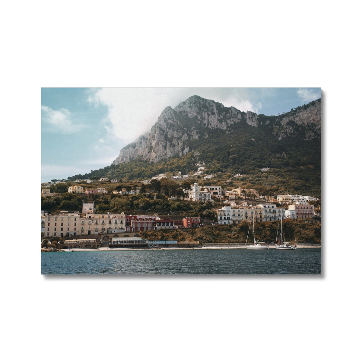 Capri Coast Canvas